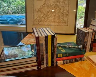 Collectible regional and national RR books