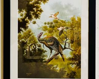 Sonny Timme Signed Lithograph.