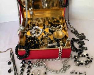 Black Costume Jewelry
