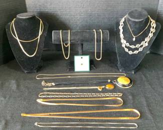 Costume Gold Look Jewelry