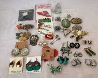 Pins And Earrings
