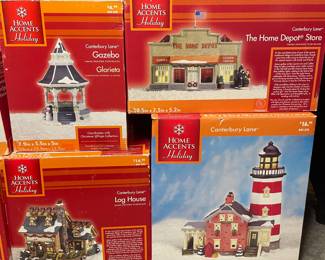Home Accents Holiday Canterbury Lane holiday village