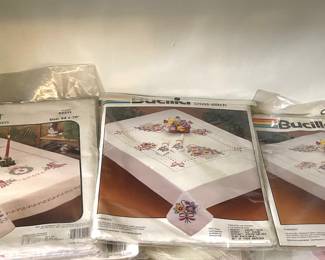 Vintage Bucilla cross stitch