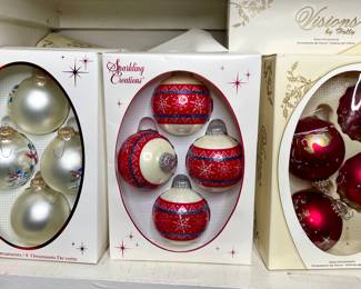 Vintage Christmas ornaments