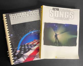Vintage songbooks