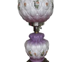 Victorian Style GWTW Hurricane lamp
