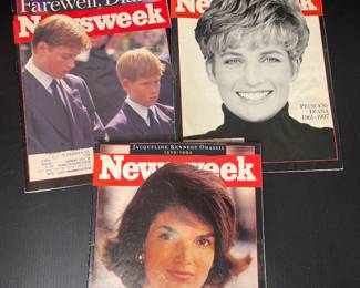 Vintage Newsweek magazines