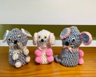 Crochet animals handmade
