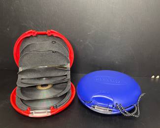 CD carrying cases vtg