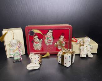 Lenox Christmas ornaments