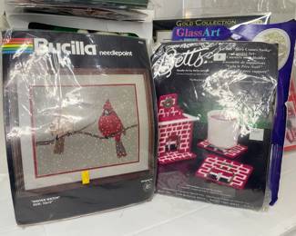 Bucilla needlepoint, Betts needle work