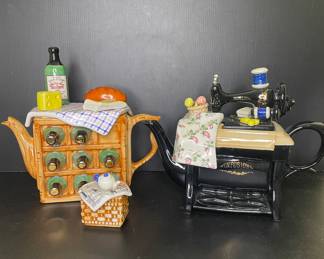 Swineside & Paul Cardew teapots