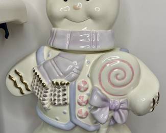 Lenox The Gingerbread cookie jar vintage