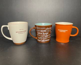 Starbucks mugs