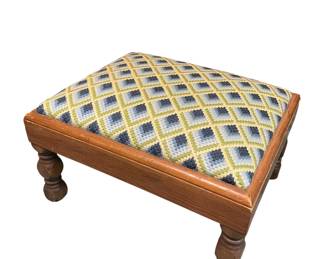 Vtg. foot stool
