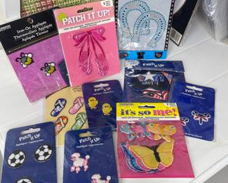 Craft appliqués & patches
