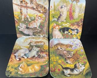 The Bradford Exchange cat plates