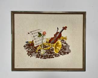 Vintage needlepoint