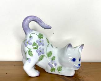 Andrea Sadek porcelain cat