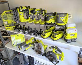 RYOBI ONE+ 18V CORDLESS TOOLS