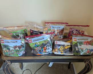 LEGO sets - Disney, Minecraft, Builder, 3-in-1, Starwars, Friends, City