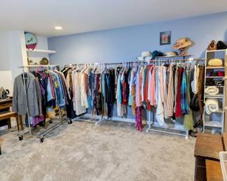 Wardrobe; Women's size 6-10, other women's sizes, Men's garments, hats vintage and new