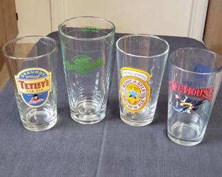 Four Beer Glasses