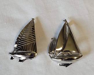 Two Sailboat Pins