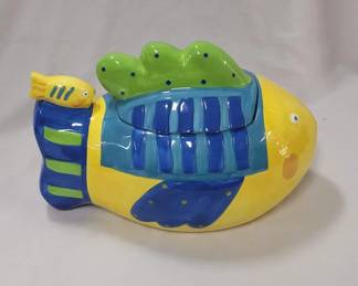 Fish Cookie Jar