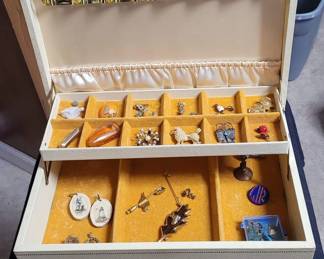 Jewelry Box and Contents