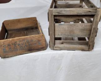 Vintage Wooden Crates