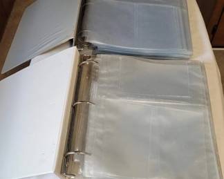 Binders with Postcard Holders