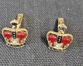 Royal Crown Cufflinks