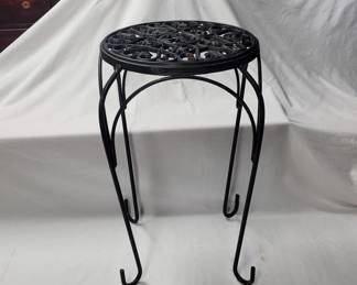 Wrought Iron Plant Stand
