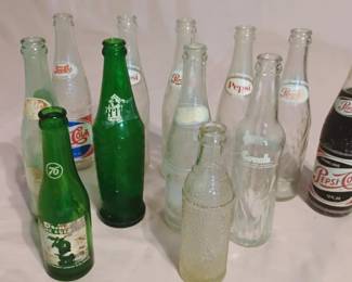 Vintage Soda Bottles