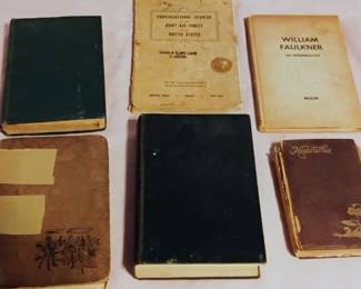 Antique Books: Faulkner and more