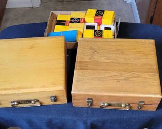 Wooden Cases for Slides