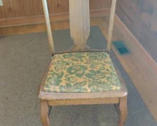 Oak Accent Chair