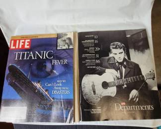 Elvis and Titanic Magazine Articles