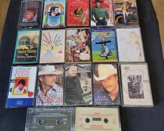 Country Music Cassette Tapes