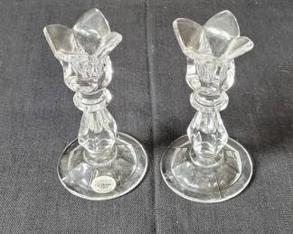 Gorham Crystal Candlesticks