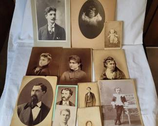Old Cardboard Photos