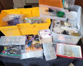 Lot of Jewelry Tools and Supplies