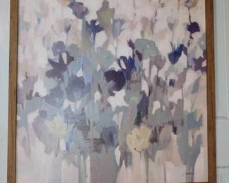 Abstract Flower Wall Art