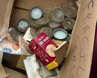 Miscellaneous canning jar lids