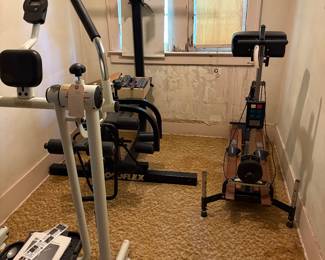 Exercise equipment $25 each