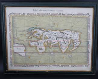 Lot 116 Early World Map