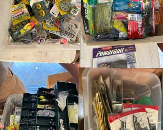 Fishing baits and lures hooks lead