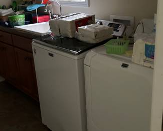 Maytag washer and dryer
