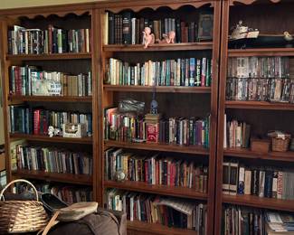 Books and bookcases